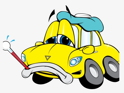 Car Clipart Clipart Car Owner - Cartoon Car Break Down, HD Png Download, Transparent PNG
