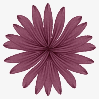 Purple Flower Photo Purpleflower - Transparent Background Simple Flower Clipart, HD Png Download, Transparent PNG