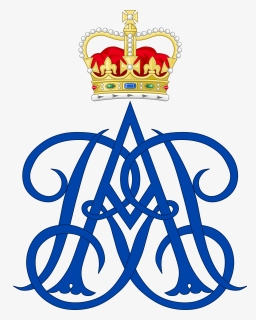 Great Britain Queen Anne Monogram Clipart , Png Download - Queen Anne Cypher, Transparent Png, Transparent PNG