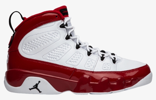 Red And White Jordans 9, HD Png Download, Transparent PNG