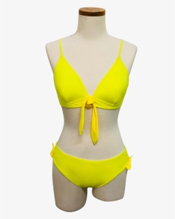 Women S Tie Front Bralette Bikini - Swimsuit Top, HD Png Download, Transparent PNG