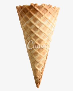 Transparent Cone Empty - Empty Ice Cream Cone Transparent, HD Png Download, Transparent PNG