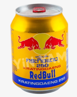 Red Bull Gold Can 250ml - Red Bull, HD Png Download, Transparent PNG