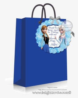 Frozen Elsa And Anna Favor Tag , Png Download - Frozen, Transparent Png, Transparent PNG