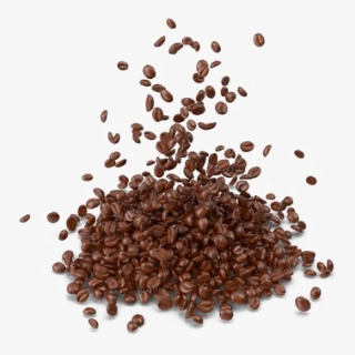 Coffee Beans Png Download Image - Flying Coffee Beans Png, Transparent Png, Transparent PNG