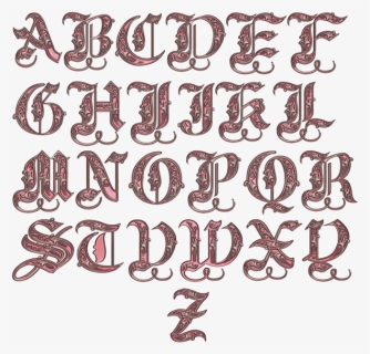Letters Clipart Scrapbook - Transparent Scrapbook Alphabet Png, Png Download, Transparent PNG