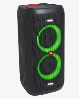 Wireless Portable Speaker Png - Jbl Partybox 100, Transparent Png, Transparent PNG