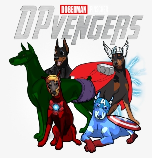 Transparent Doberman Png - Avengers, Png Download, Transparent PNG