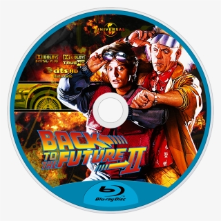 Back To The Future Part Ii Bluray Disc Image - Back To The Future Disc, HD Png Download, Transparent PNG