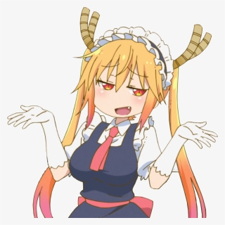 Hallelujah New Flairs Are On The Horizon [hype And - Tohru Dragon Maid Smug, HD Png Download, Transparent PNG