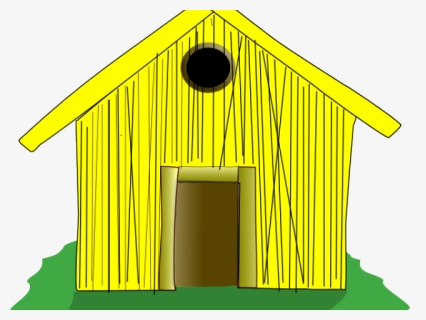 Straw House Cliparts - Straw House Cartoon Png, Transparent Png, Transparent PNG