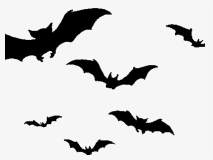 Bat Png Transparent Images - Bat Silhouette Png, Png Download, Transparent PNG