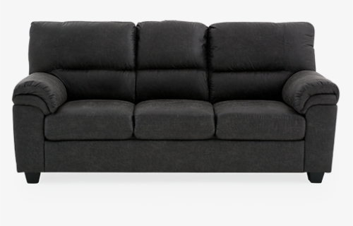 Black Couch Png - Studio Couch, Transparent Png, Transparent PNG
