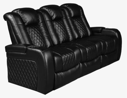 Picture Of Pinnacle Black Sofa W/phr    Title Picture - Recliner, HD Png Download, Transparent PNG