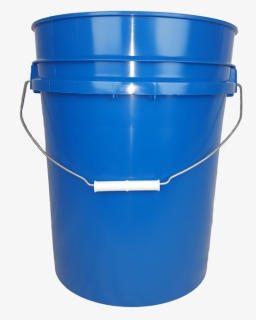 25 Gallon Plastic Bucket Chevron Blue - Bucket, HD Png Download, Transparent PNG