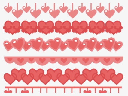 svg animals with heart markings border png