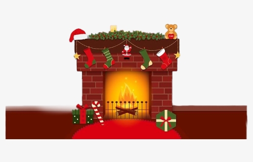 Christmas Chimney Transparent Background - Christmas Santa Wallpaper Iphone, HD Png Download, Transparent PNG