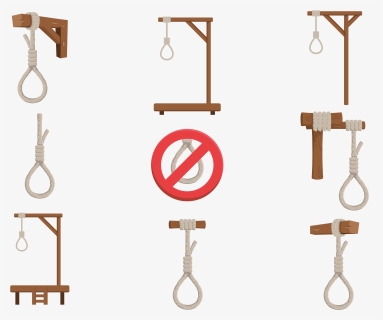 Hanging Gallows Icon Vector - Forca Vetor Png, Transparent Png, Transparent PNG