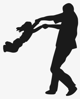 Father Daughter Dance Child Father Daughter Dance Clip - Silhouette Father Daughter Dance, HD Png Download, Transparent PNG
