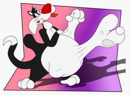 Feisty Meal - Looney Tunes Sylvester Vore, HD Png Download, Transparent PNG