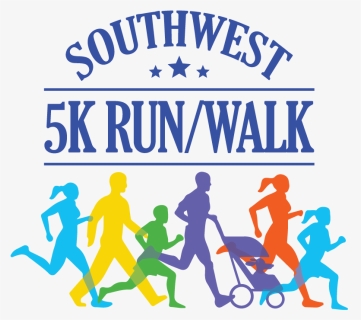 5k Run Walk Logo, HD Png Download, Transparent PNG