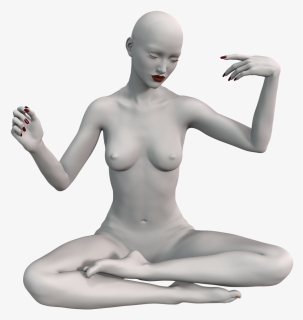 Woman Sitting Pose Nuse, HD Png Download, Transparent PNG