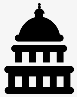 Capital Building Png - State Capitol Building Icon, Transparent Png, Transparent PNG
