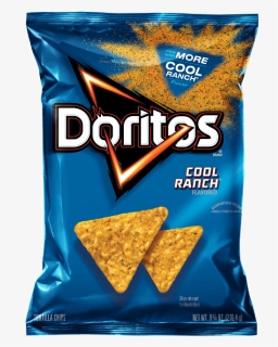 Doritos® Cool Ranch® Flavored Tortilla Chips - Doritos More Cool Ranch, HD Png Download, Transparent PNG