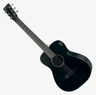 Martin Acoustic Guitar Black, HD Png Download, Transparent PNG