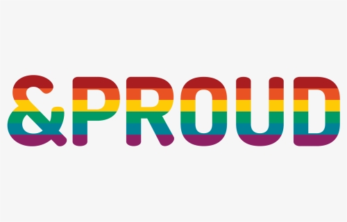 &proud Logo Rainbow - Graphic Design, HD Png Download, Transparent PNG