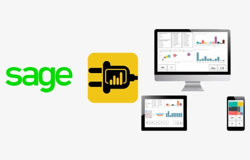 Power Bi Connector For Sage One And Sage Finance - Online Advertising, HD Png Download, Transparent PNG