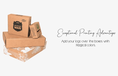 Brown Recycled Kraft Packaging Boxes - Calligraphy, HD Png Download, Transparent PNG