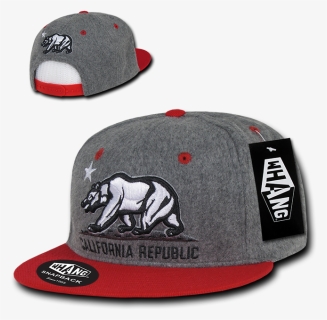 California Republic Snapback Hat, HD Png Download, Transparent PNG