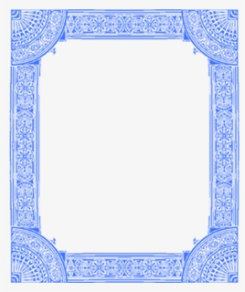 European Style Pattern Border Minimalistic Png And - Motif, Transparent Png, Transparent PNG