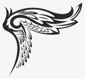 Bird Tattoo Gallery Pictures - Wings Vector Tribal, HD Png Download ,  Transparent Png Image - PNGitem