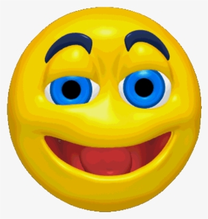Smiley Emoticon Gif - Transparent Emoji Gif Png, Png Download , Transparent  Png Image - PNGitem