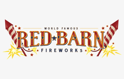 Red Barn Fireworks - Calligraphy, HD Png Download, Transparent PNG