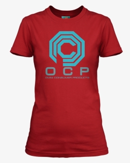 Robocop Inspired Ocp Logo T-shirt - T-shirt, HD Png Download, Transparent PNG