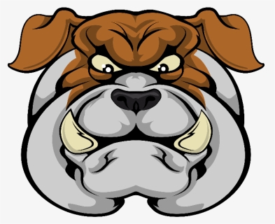 Transparent Bulldog Face Png - Mean Looking Bulldogs Clipart, Png Download, Transparent PNG