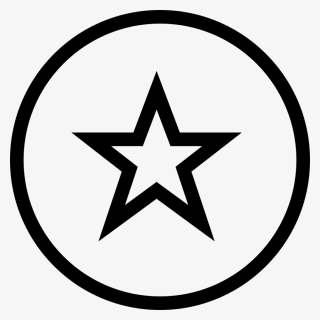 Star Circle - Star Circle Icon Png, Transparent Png, Transparent PNG