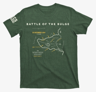 Battle Of The Bulge Tee   Class - Battle Of Iwo Jima Shirt, HD Png Download, Transparent PNG
