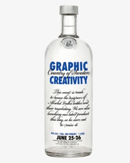 Graphic Creativity, This Transparent Print Would Be - Absolut Vodka, HD Png Download, Transparent PNG