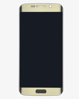 Samsung Galaxy S6 Edge Gold Platinum Display Assembly - White Iphone Mockup Png, Transparent Png, Transparent PNG