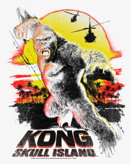 King Kong Kong Sunset Men S Tank - Poster, HD Png Download, Transparent PNG