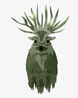 Princess Mononoke Deerspirit, HD Png Download, Transparent PNG