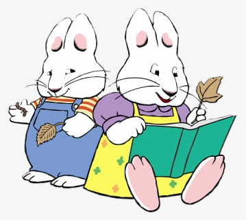 Max And Ruby Looking At Leaves, HD Png Download , Transparent Png Image ...