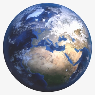 Earth The Blue Marble Desert Planet, HD Png Download, Transparent PNG