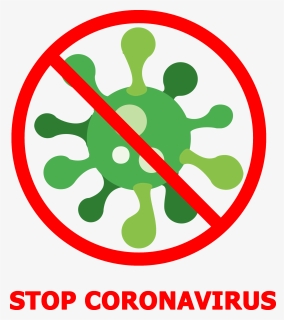 Stop Coronavirus Sign Png Image, Transparent Png, Transparent PNG