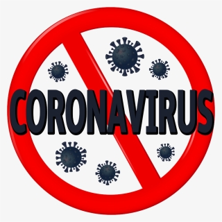 Stop Coronavirus Sign Png Pic, Transparent Png, Transparent PNG