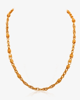 Unique Patterned Gold Chain, HD Png Download, Transparent PNG